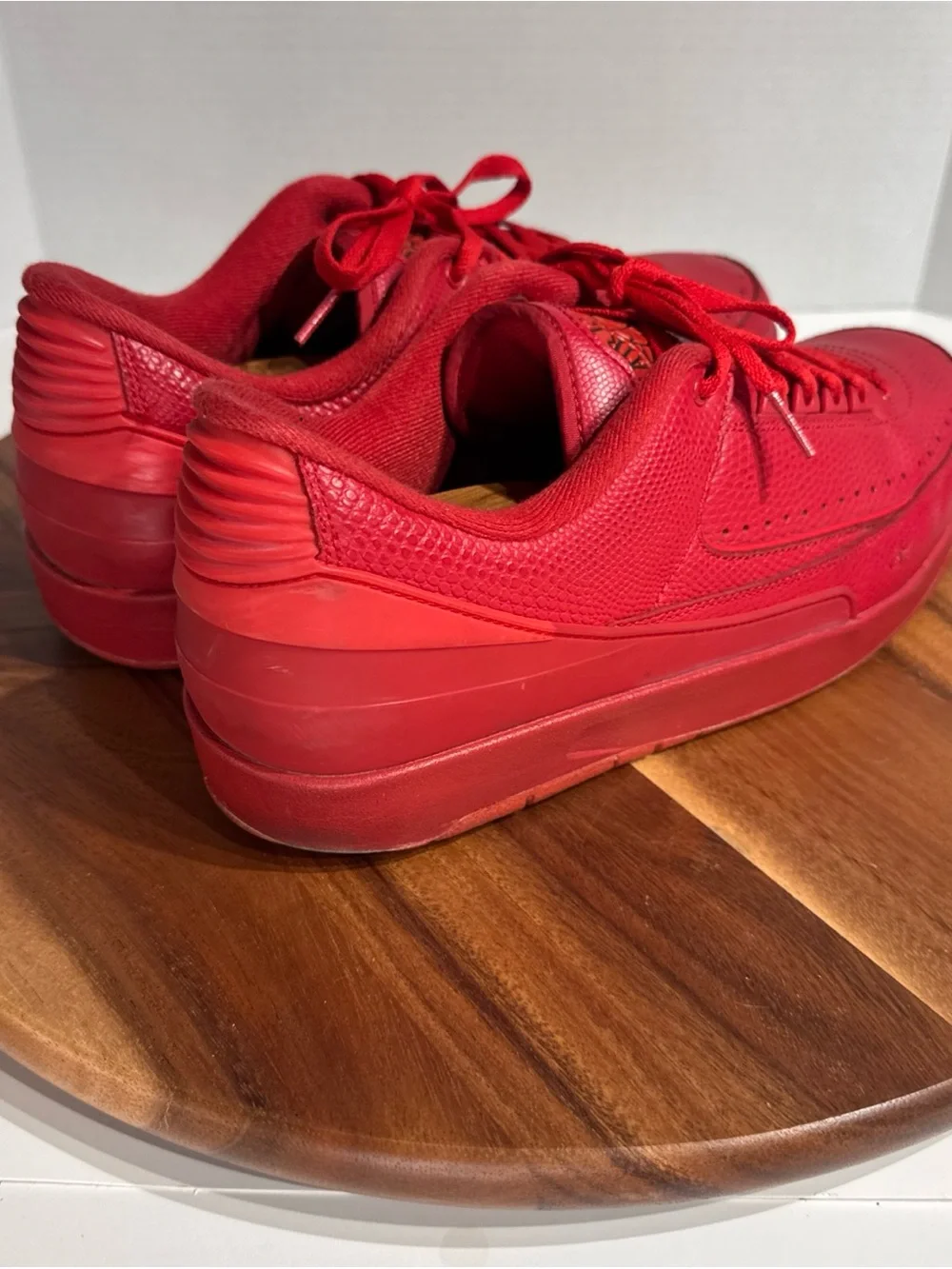 Nike Air Jordan 2 Retro Low Gym University 2016 Triple Red Men’s Size 11.5
